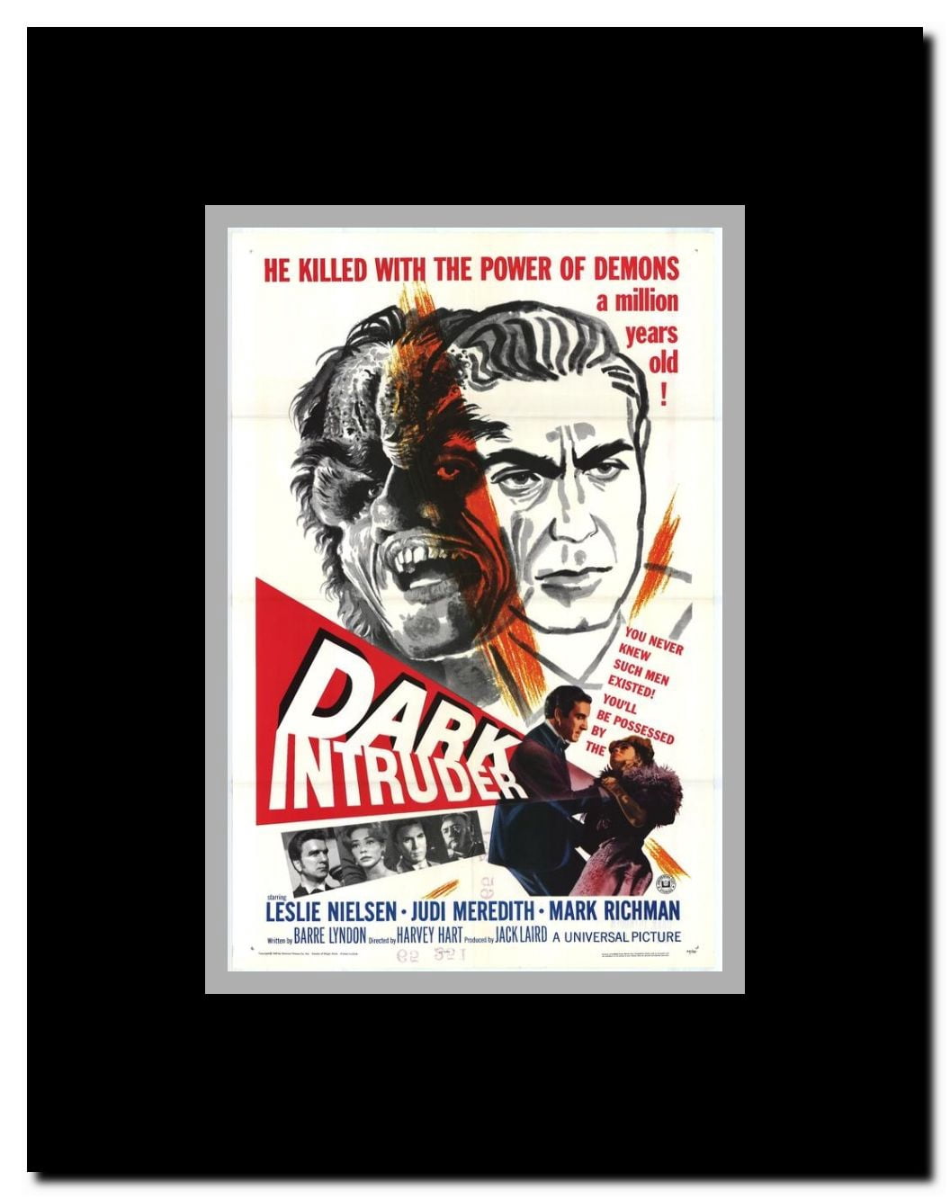 Dark Intruder Framed Movie Poster