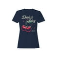 thumbnail image 1 of Dark & Juicy Cherry Design Women's T-shirt, 1 of 3