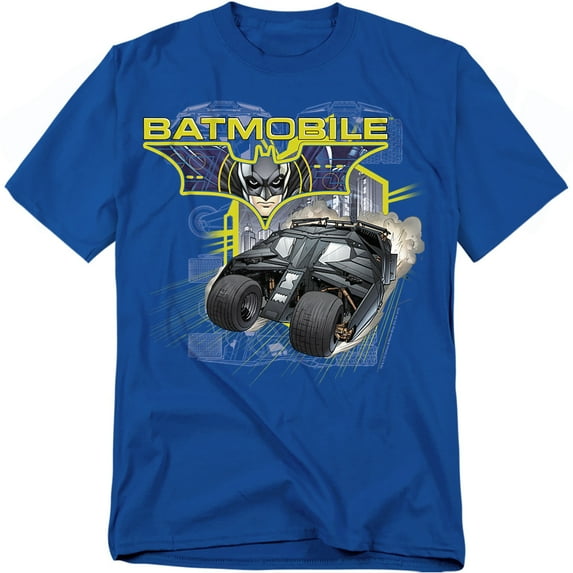 Dark Knight T-Shirt Batmobile Unisex Graphic Tee For Men & Women