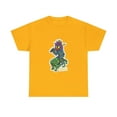 thumbnail image 1 of Dark Knight Deathwish 2000s Skateboard Lizard Greco Vintage Classic TShirt Print - Gold / XL, 1 of 5