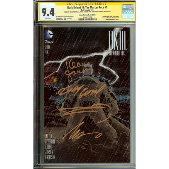 Dark Knight III: The Master Race #1 - CGC 9.4 Comic Book