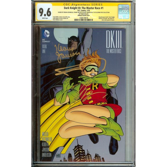 Dark Knight III: The Master Race #1 - CGC 9.6 Comic Book