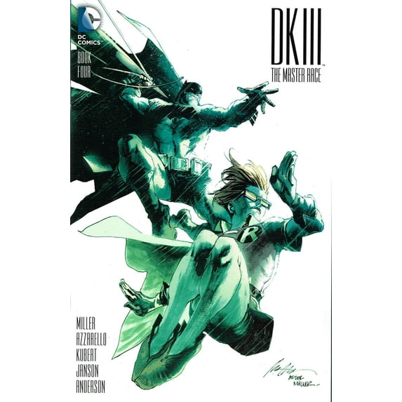 Dark Knight III: The Master Race #4A VF ; DC Comic Book