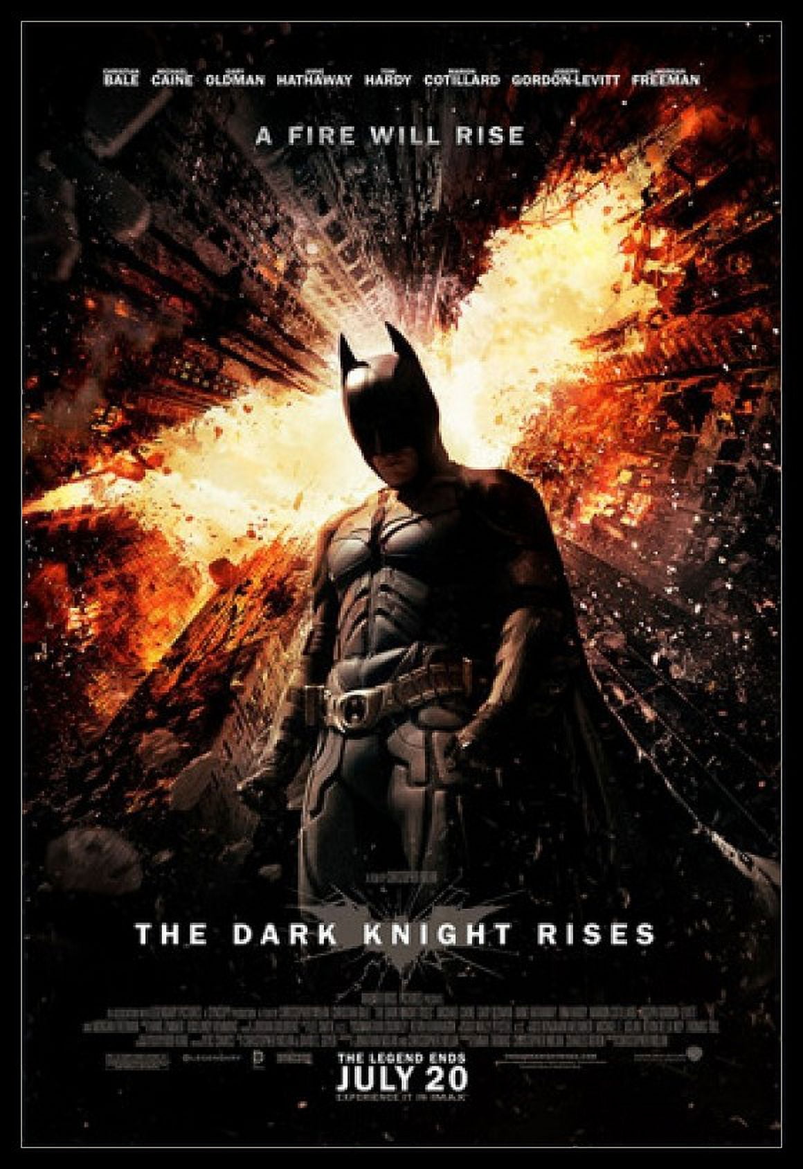 Dark Knight Movie Batman Movie Poster (24 x 36)