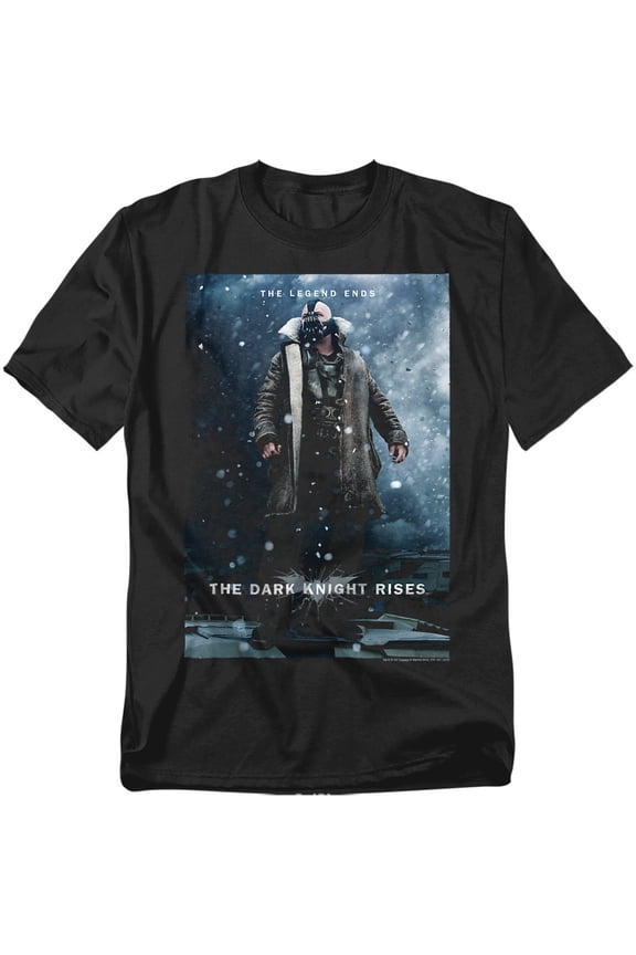 Dark Knight Rises T-Shirt Bane Poster Unisex Graphic Tee For Men & Women