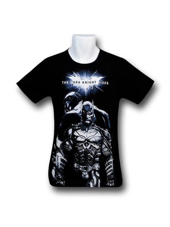 Dark Knight Rises Batman Bane Sketch T-Shirt-Men's Large