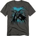 thumbnail image 1 of Dark Knight Rises T-Shirt Blue Crackle Unisex Graphic Tee For Men & Women, 1 of 7