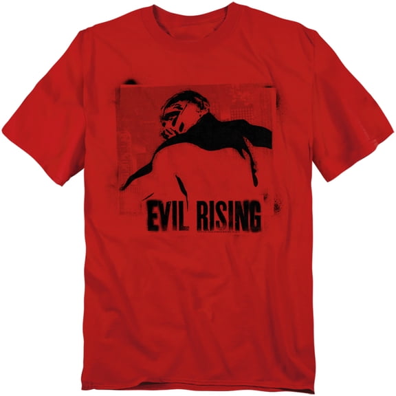 Dark Knight Rises T-Shirt Evil Rising Unisex Graphic Tee For Men & Women Red 