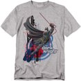 thumbnail image 1 of Dark Knight T-Shirt Swinging Dark Knight Unisex Graphic Tee For Men & Women, 1 of 7