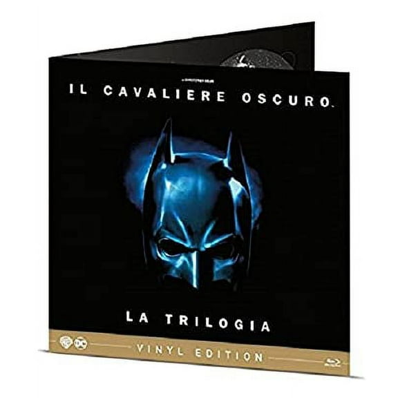The Dark Knight Trilogy - 5-Disc Retro Vinyl Vintage Set ( Batman Begins / The Dark Knight / The Dark Knight Rises ) [ Blu-Ray, Reg.A/B/C Import - Italy ]