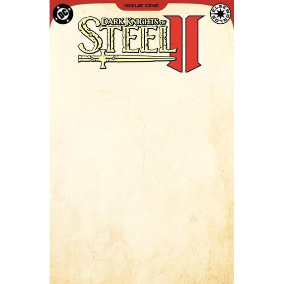 Dark Knights Of Steel Ii #1 (of 12) Cvr F Blank Card Stock Var DC Comics Comic Book