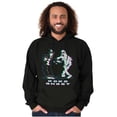 thumbnail image 1 of Dark Koko Ghost The Clown Glitch Graphic Pullover Hoodie Brisco Brands S, 1 of 6