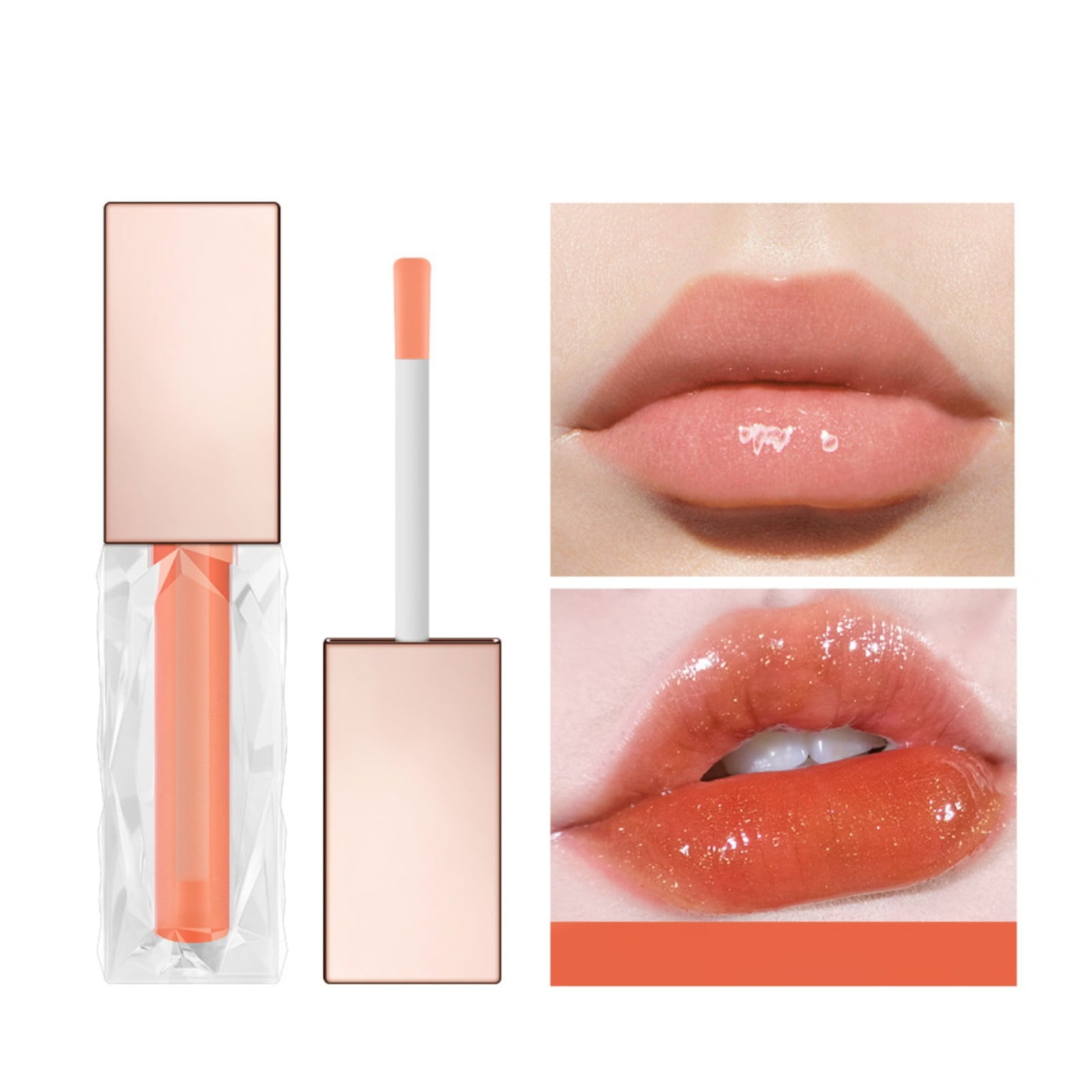 Dark Lip Liner, Plumping Lip Oil Hydrating Lip Gloss Tinted Lip Balm