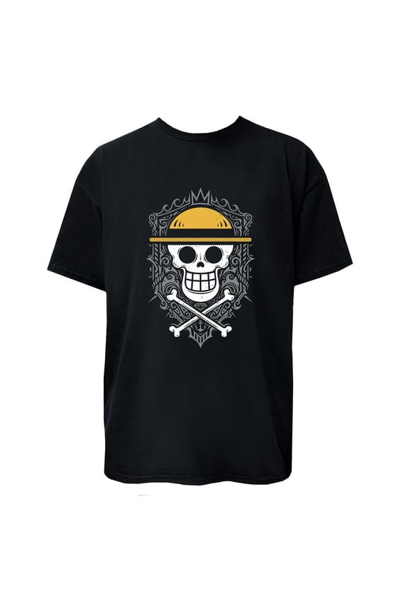 Dark Logo Graphic Shirt – Edgy Streetwear Style Tee for Men and Women
