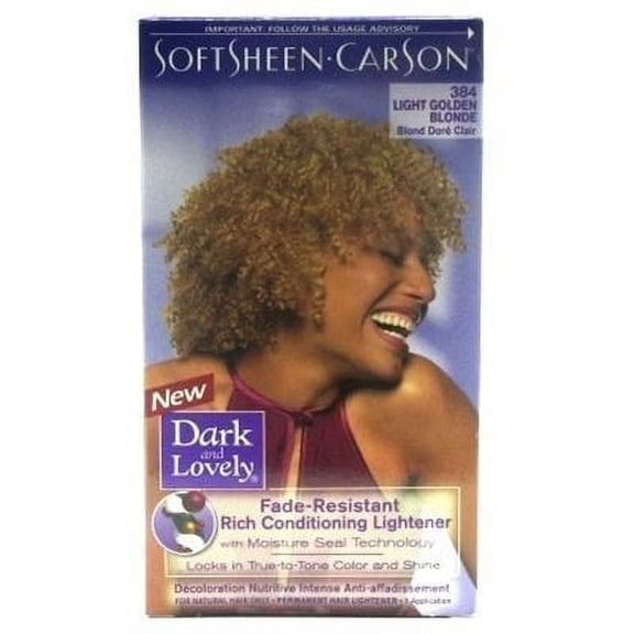 Dark & Lovely Color #384 Light Golden Blonde 2 Pack