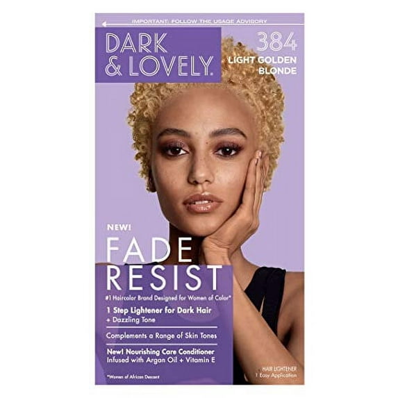 Dark & Lovely Color #384 Light Golden Blonde (3 Pack)