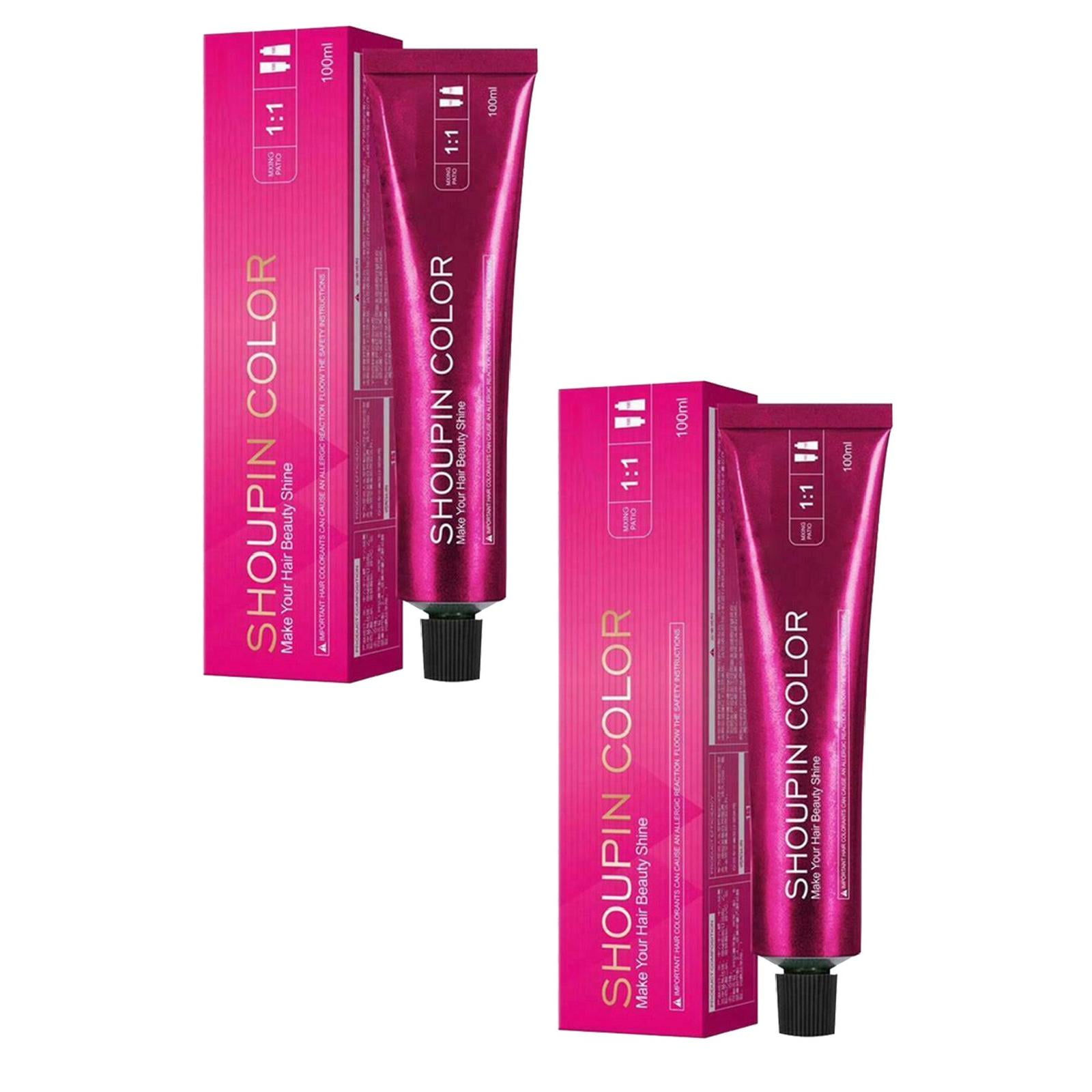 Dark and Lovely Hair Dye, Mermaid Hair Coloring Shampoo Mild Safe Hair