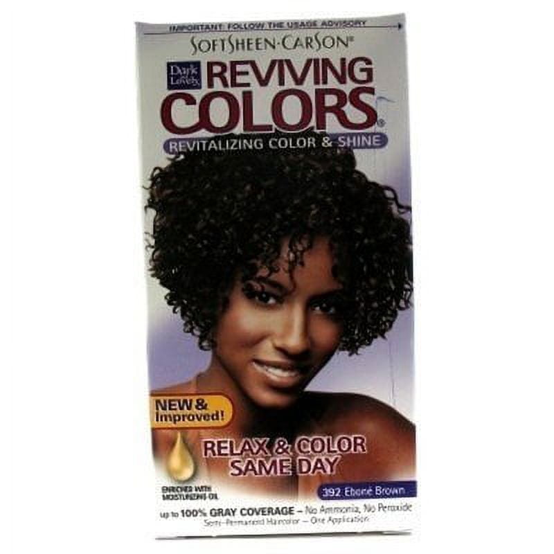 Dark & Lovely Rev.Color #392 Ebone Brown 6 Pack - Walmart.com