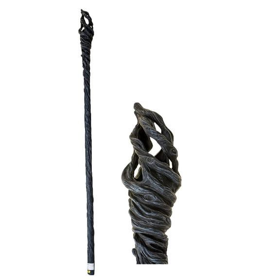 Dark Magic Witchcraft Grand High Witch Twisted Vines Swagger Cane Staff 37"