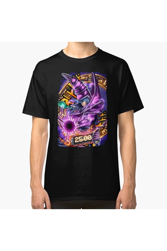 Dark Magician T-Shirt Men & Women, Anime T-Shirt Unisex, Yugi, Millenium Item