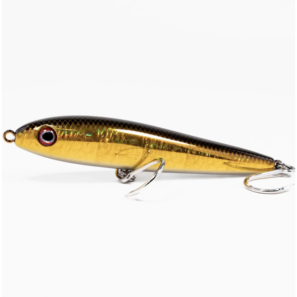 Dark Matter Feeder Minnow Holo Gold 4.5" 3/4oz