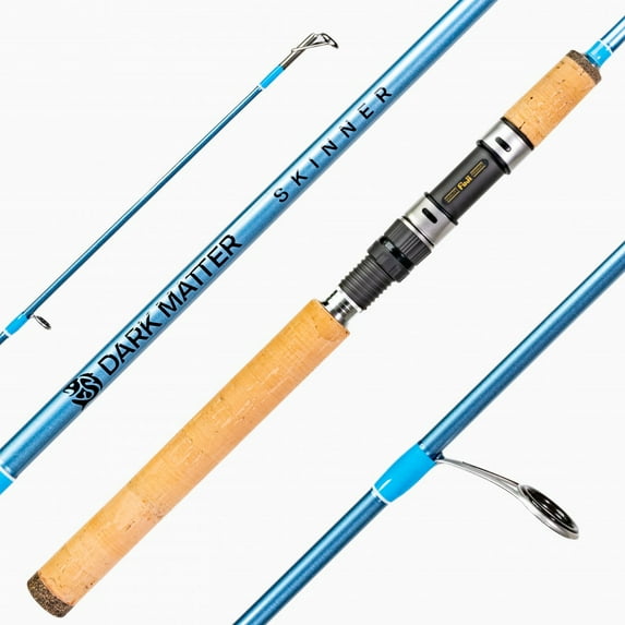 Dark Matter John Skinner Jig & Bounce Spinning Rods Carolina Blue 6'2"