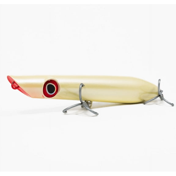 Dark Matter Pencil Popper Lure - Bone - 6 3/4" - 2 2/3oz Heavy