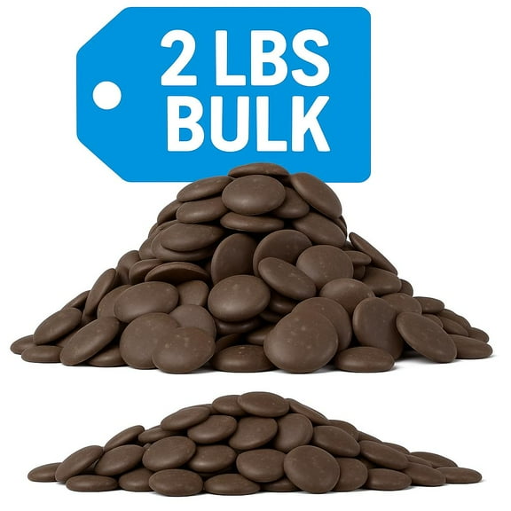 Dark Melting Chocolate  2 LB Premium Candy Melts for Dubai Bars, Cake Pops, Cocoa Bombs & Homemade Desserts 224046