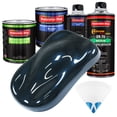 thumbnail image 1 of Dark Midnight Blue Pearl Quart Kit Low VOC URETHANE BASECOAT Car Auto Paint Kit, 1 of 6