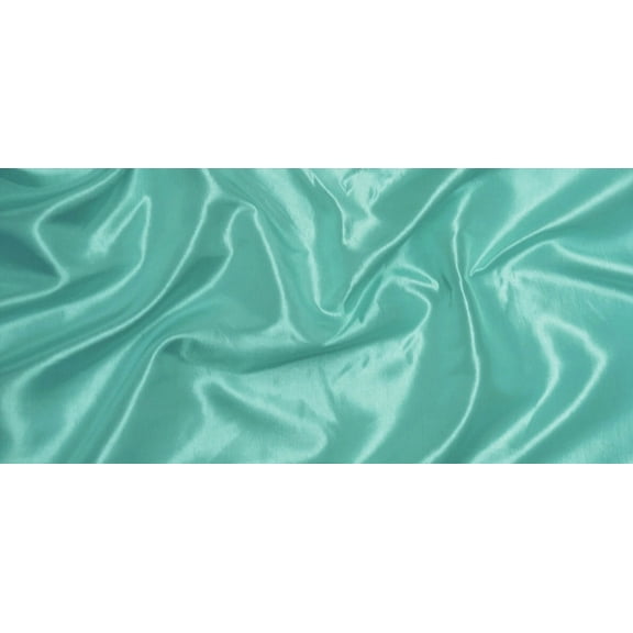 Dark Mint Dress Gown Taffeta Solid Fabric Per Yard 58" Wide
