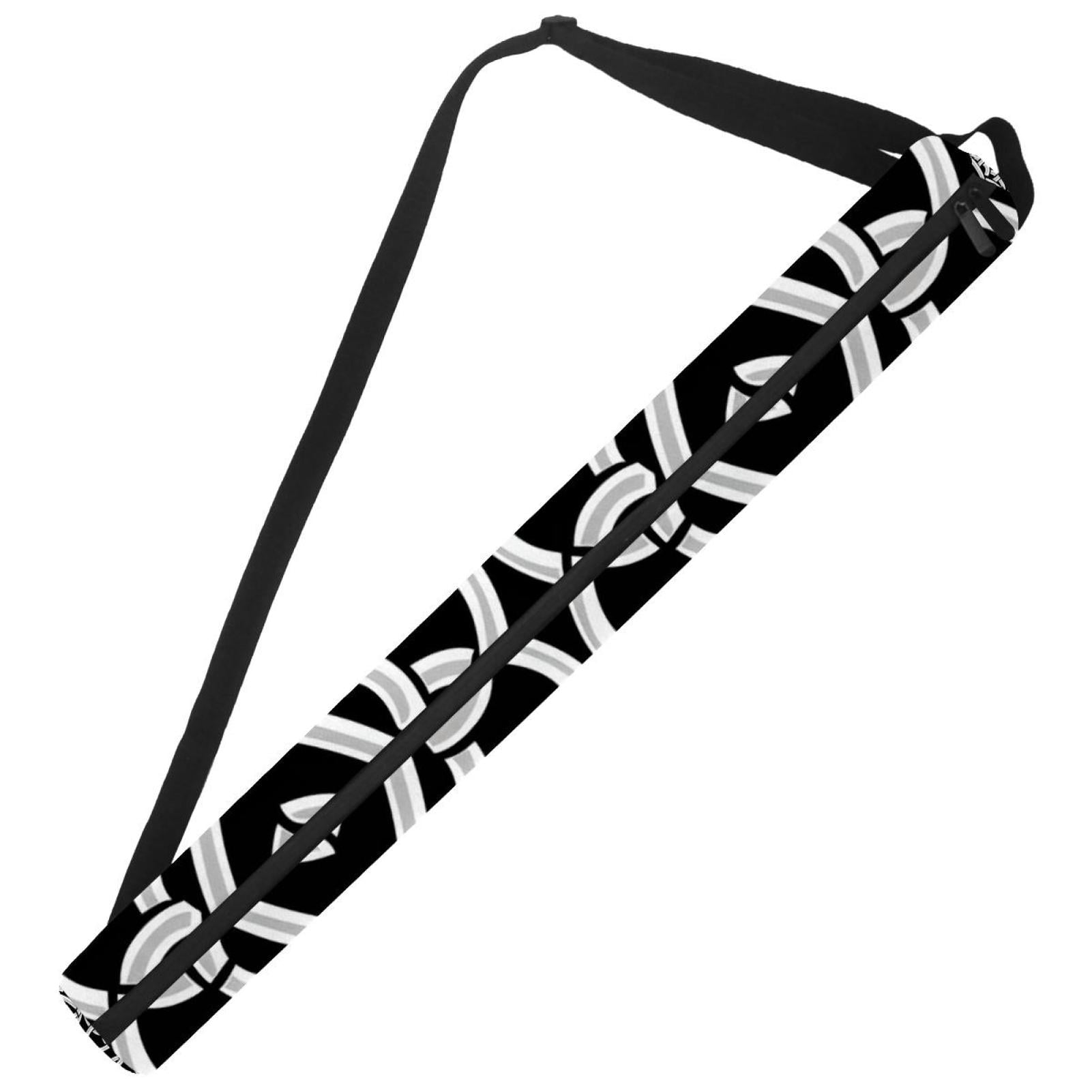 Dark Monochrome Celtic Pattern Golf Cooler Beer Sleeve for Golf Bag, 7