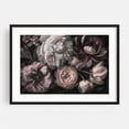 thumbnail image 1 of Dark Moody Baroque Blooms - Painting Floral Botanical Flowers Vintage Nature Pastel Modern Art Black Framed Wall Art Print 24 x 36 inches, 1 of 4