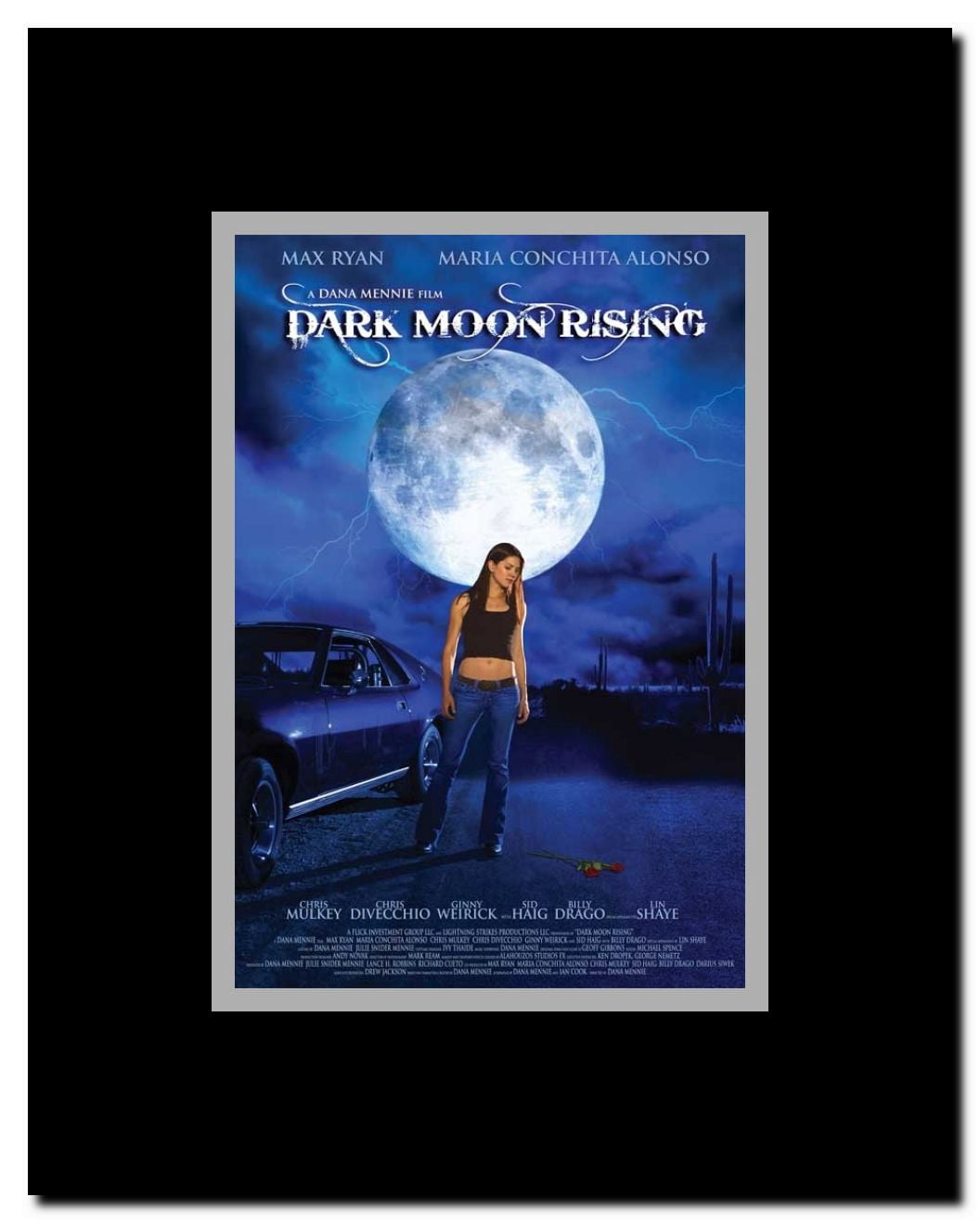 Dark Moon Rising Framed Movie Poster