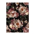 thumbnail image 1 of Dark Mystic Vintage Blush Peonies Garden - Collage Floral Flowers Botanical Vintage Pattern Garden Nature Unframed Wall Art Print 20 x 28 inches, 1 of 4