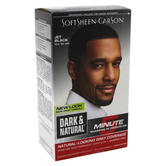 Dark & Natural Color Men Jet Black (Pack of 2)