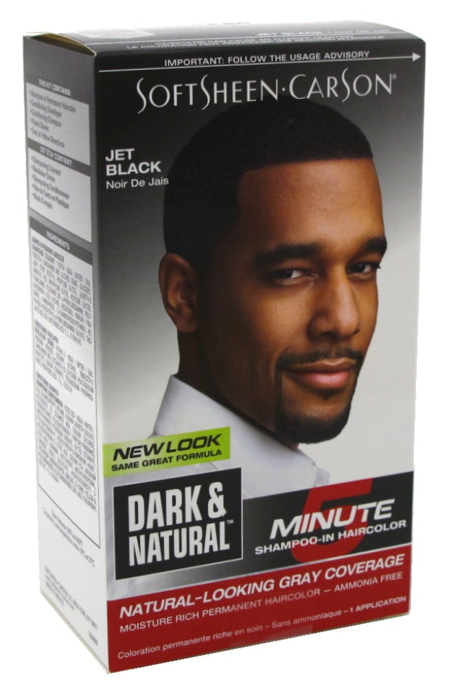 Dark & Natural Color Men Jet Black (Pack of 3)
