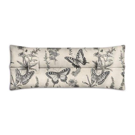 Dark Night Sky Butterfly Seatbelt Pillow - Soft Mastectomy Recovery Cushion with Stars & Moon Design - Post-Surgery Chest Protector
