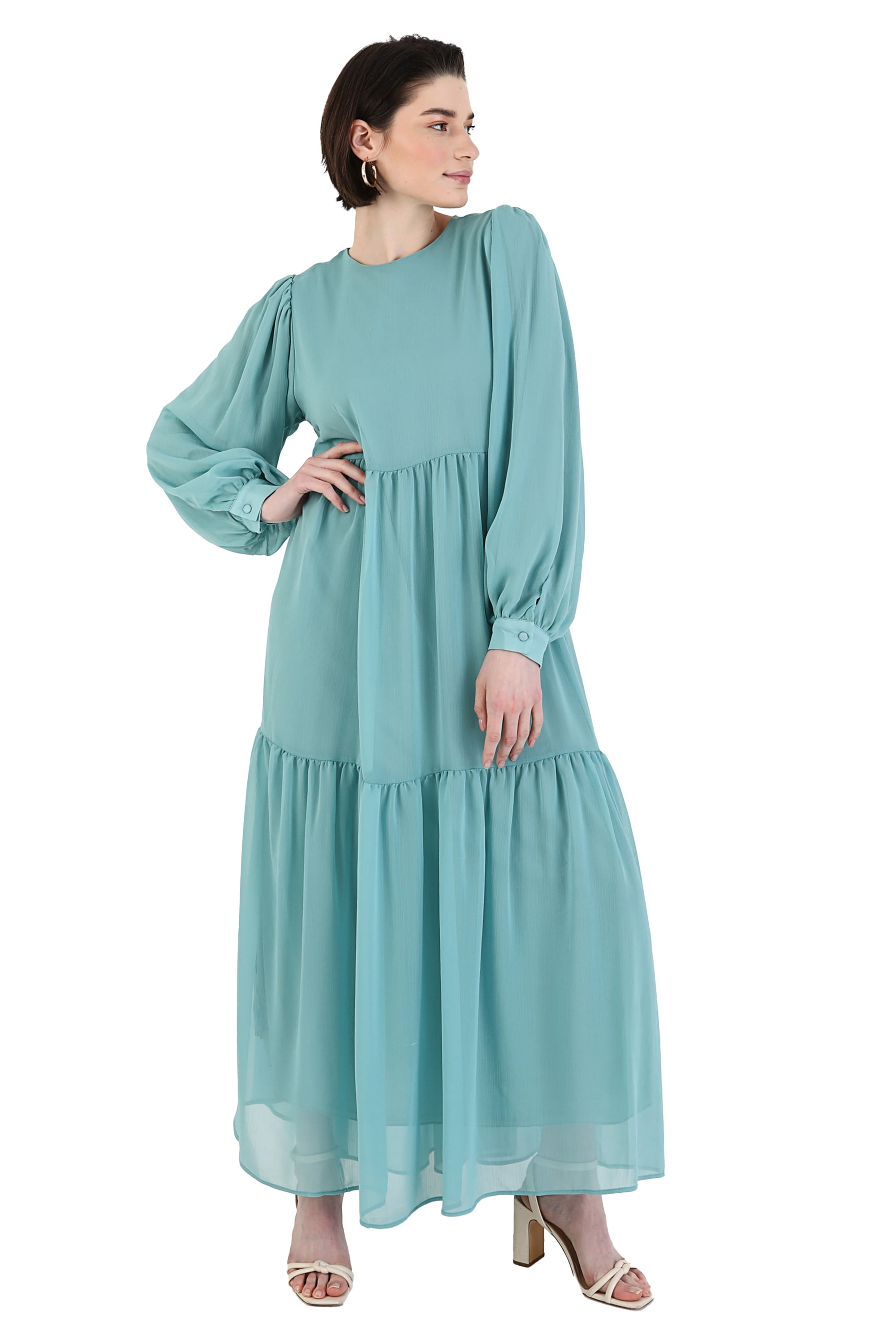 nile green dress WABELLA MINI DRESS MINT GREEN main image 1