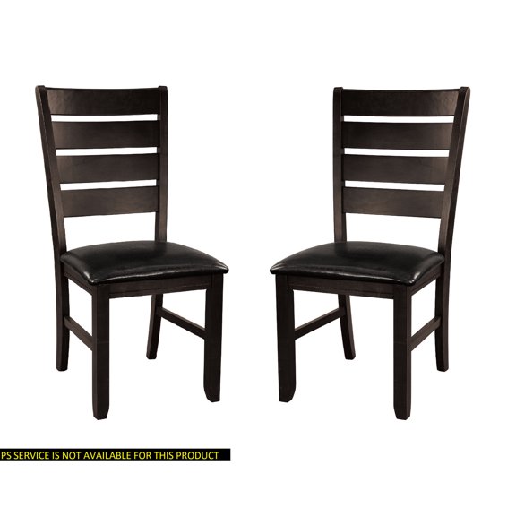 Dark Oak Finish Seating / Elevate Bedroom Dining Aesthetics