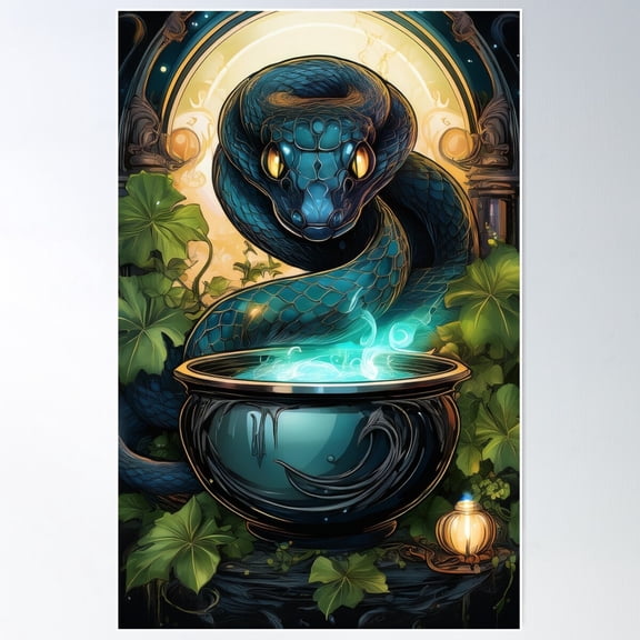 Dark Oracle Poster Wall Art, Modern Wall Decor For Living Room Bedroom, 8x12 UNFRAMED