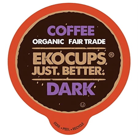 Dark Organic Coffee by EKOCUPS