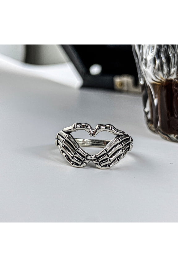 Dark Palm Ring Hip Hop Street Wind