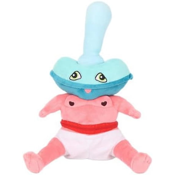 Dark-Pals Plush, 12.6 inch Binky Drinky Chompy Chasey Inky Collectible Figurines Plushies, Soft Plushie Toy Sculpture for Adult Collectors, Fun Doll Desk Decor & Gift