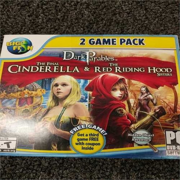 Pre-Owned Dark Parables The Final Cinderella & Red Riding Hood (PC DVD)