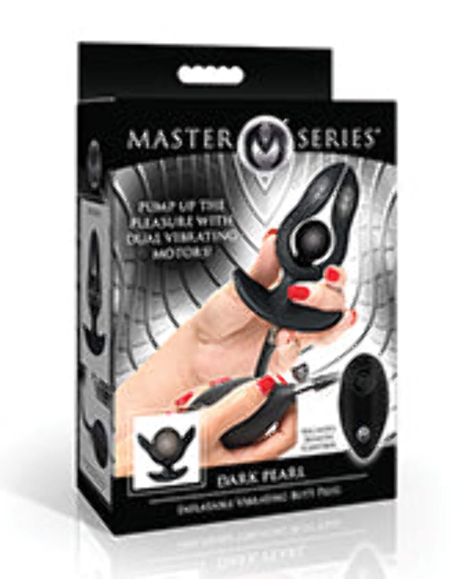 Master Series Dark Pearl Inflatable Vibrating Butt Plug w/Remote Control - Black - Walmart.com Master Series Dark Pearl Inflatable Vibrating Butt Plug w/Remote Control - Black - Walmart.com