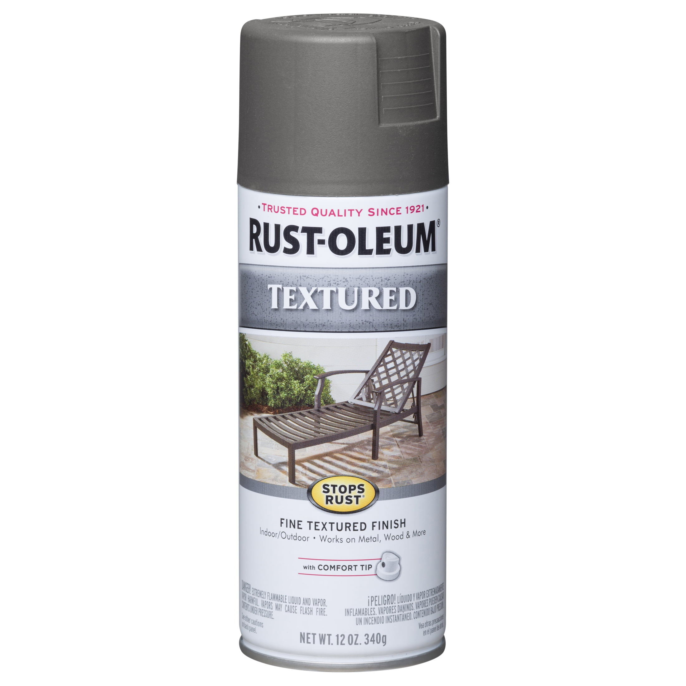 Rustoleum dark steel store spray paint