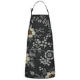 thumbnail image 1 of Dark Pioneer Flower Pattern Apron-Garden Aprons for Women with Pockets-Cotton Linen Waterproof Kitchen Cooking Gardening Aprons Adjustable for Kitchen,Cooking,BBQ and Salon 33x27 Inch, 1 of 7