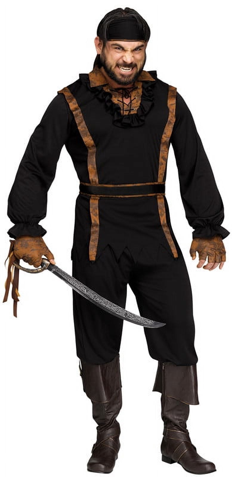 Dark Pirate Men's Adult Halloween Costume
