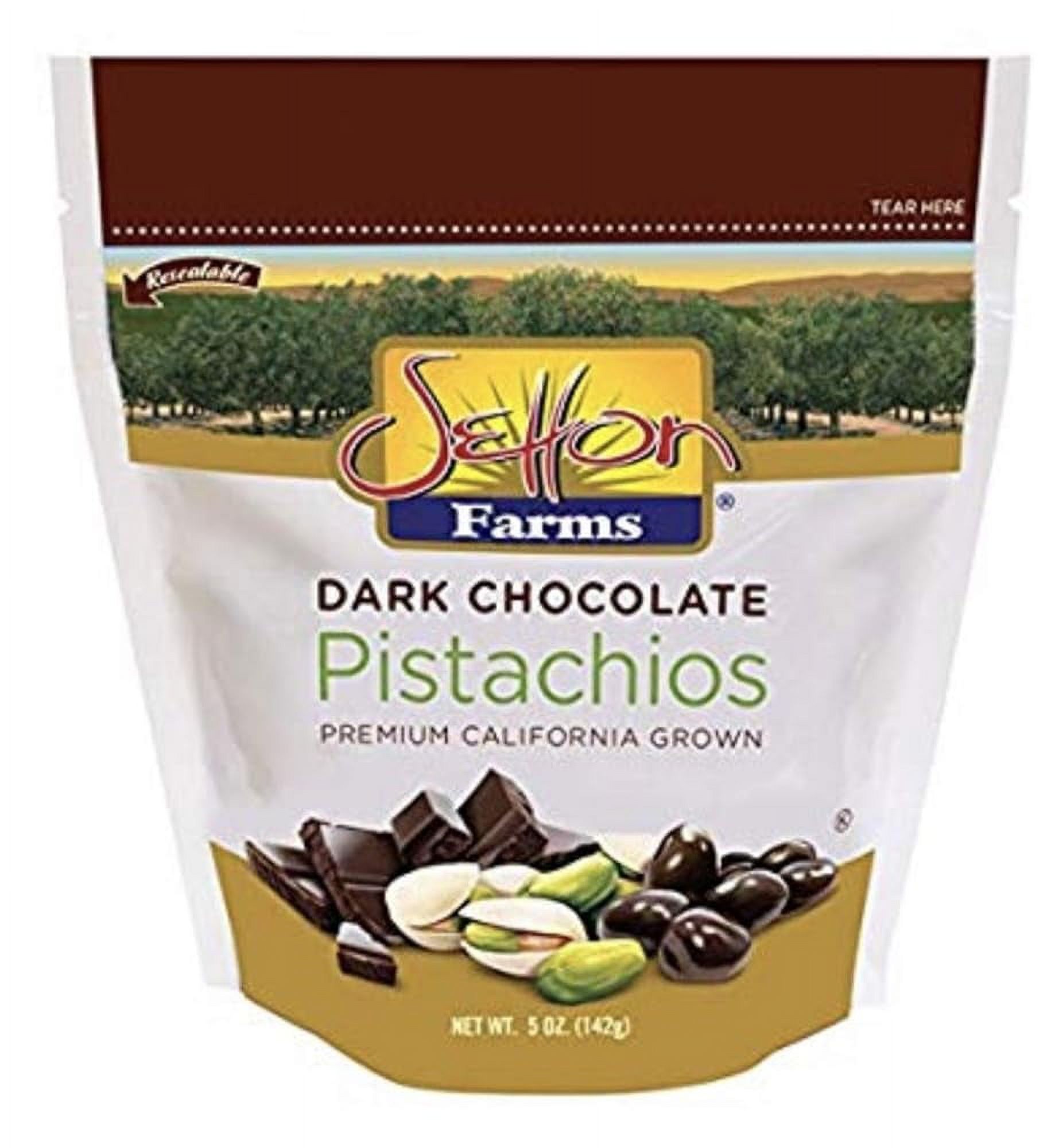 Dark Pistachios Premium California Grown (5 Oz. 142G) 3 Pack