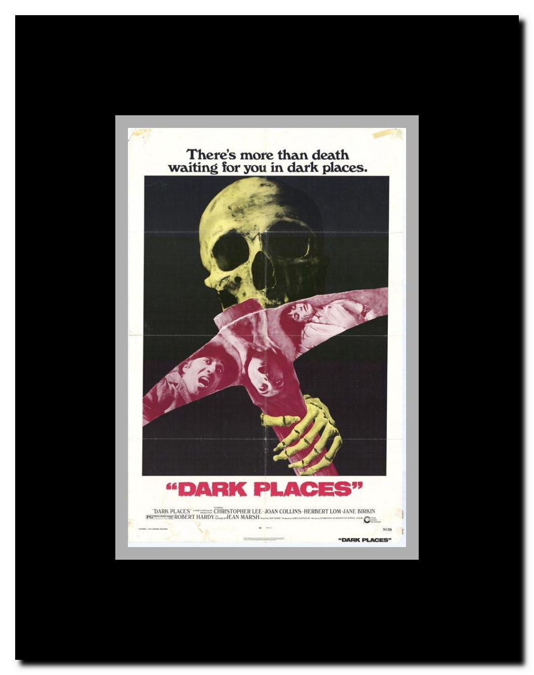 Dark Places Framed Movie Poster